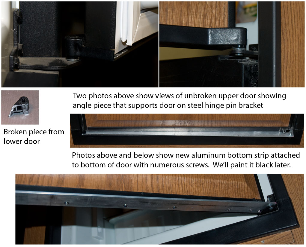 Open Roads Forum FifthWheels Broken Door on Norcold Refrigerator